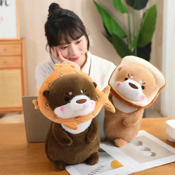Otterly Dressed-Up Plushie