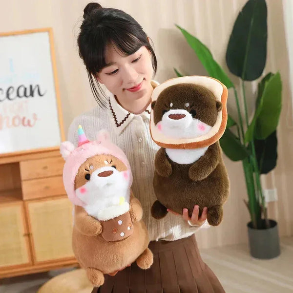 Otterly Dressed-Up Plushie