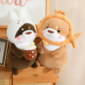 Otterly Dressed-Up Plushie