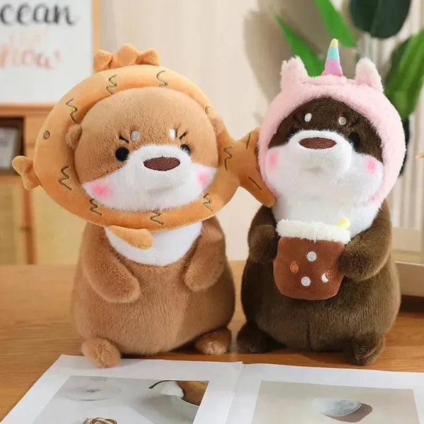 Otterly Dressed-Up Plushie