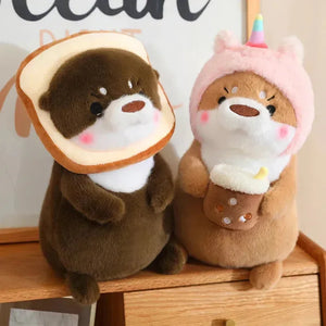Otterly Dressed-Up Plushie