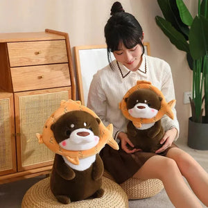 Otterly Dressed-Up Plushie