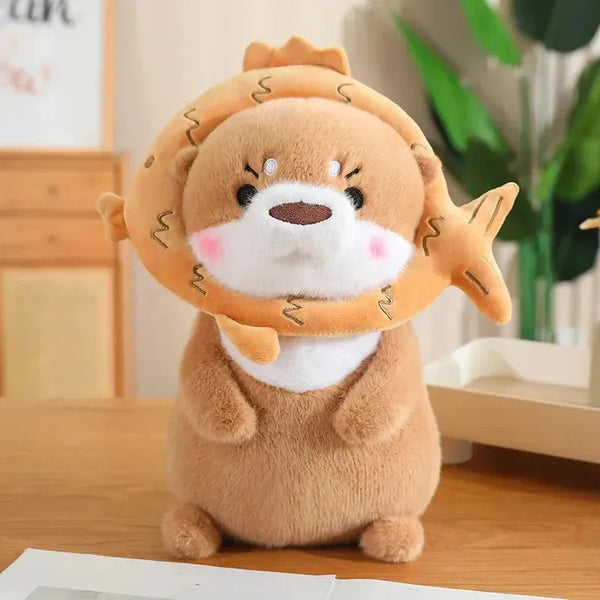 Otterly Dressed-Up Plushie