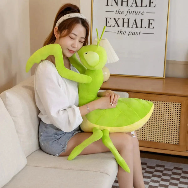 Kawaii Green Praying Mantis Plushie - Bear Hugs