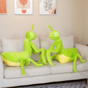 Kawaii Green Praying Mantis Plushie - Bear Hugs