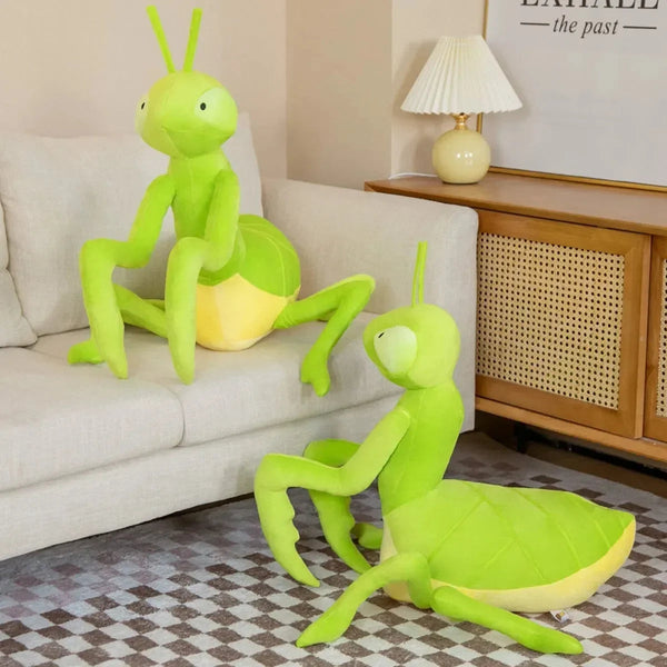 Kawaii Green Praying Mantis Plushie - Bear Hugs