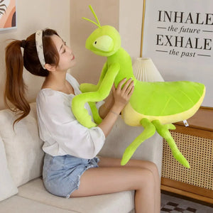 Kawaii Green Praying Mantis Plushie - Bear Hugs