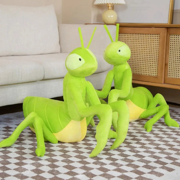 Kawaii Green Praying Mantis Plushie - Bear Hugs