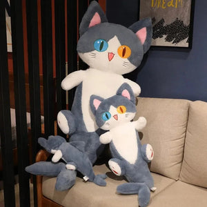 Kawaii Half Dolphin Half Cat Plushie - Bear Hugs