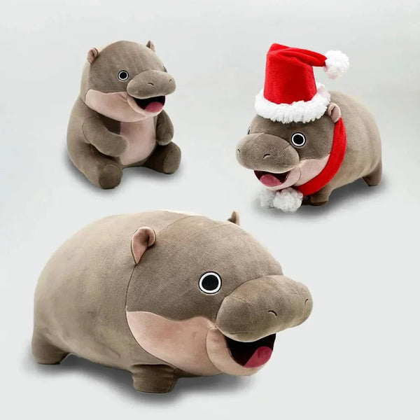 Moo Deng Baby Hippo Plushie