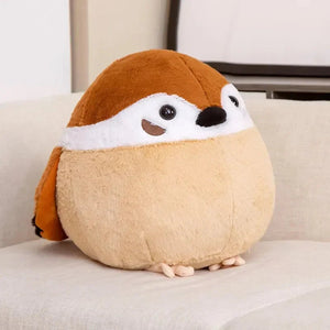 Chonky Sparrow Raven Bird Plushies