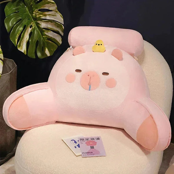 Sleepy Capybara Resting Cushion Pillow - Bear Hugs