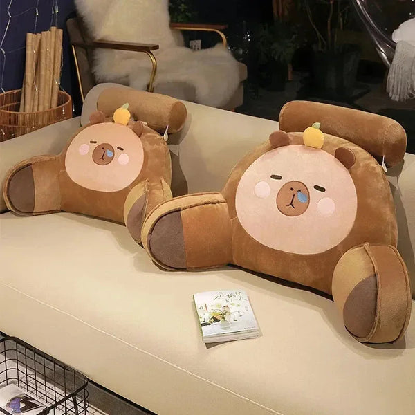 Sleepy Capybara Resting Cushion Pillow - Bear Hugs