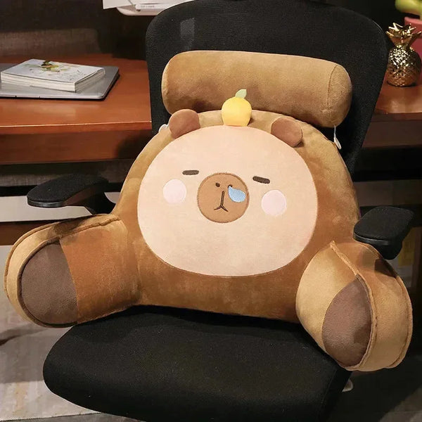 Sleepy Capybara Resting Cushion Pillow - Bear Hugs