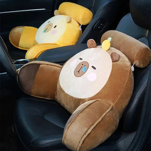 Sleepy Capybara Resting Cushion Pillow - Bear Hugs
