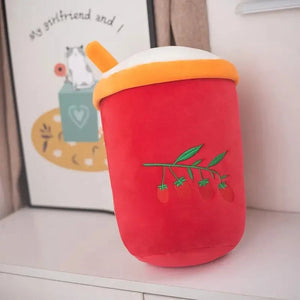 Smiling Boba Dessert Plushie - Bear Hugs