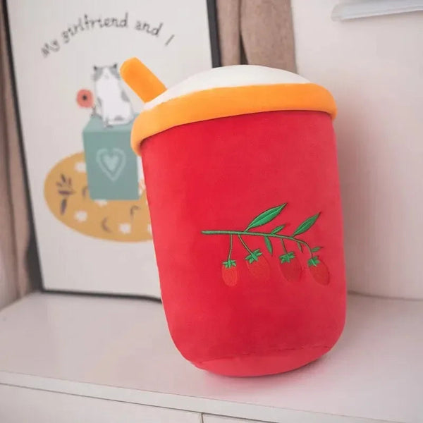 Smiling Boba Dessert Plushie - Bear Hugs