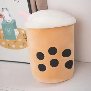 Smiling Boba Dessert Plushie - Bear Hugs