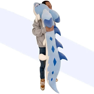 Sofi the Long Kawaii Baby Blue Hybrid Dragon Plushie - Bear Hugs