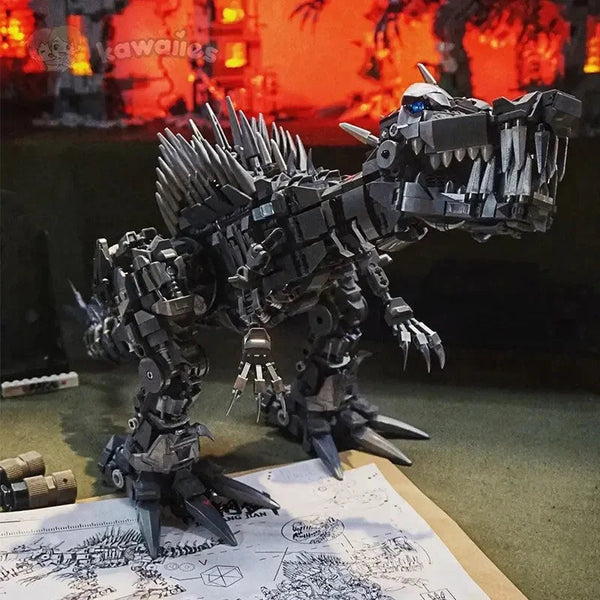 Super Mech Colossal Spinosaurus Dinosaur Building Set - Bear Hugs