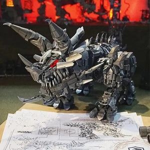 Super Mech Colossal Triceratops Dinosaur Building Set - Bear Hugs