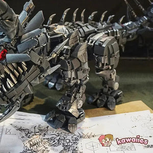 Super Mech Colossal Triceratops Dinosaur Building Set - Bear Hugs