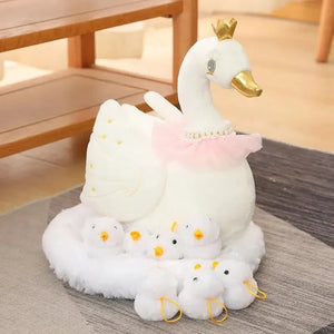 Swan and Chicken Family Plushies - Bear Hugs