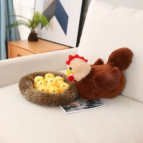 Swan and Chicken Family Plushies - Bear Hugs