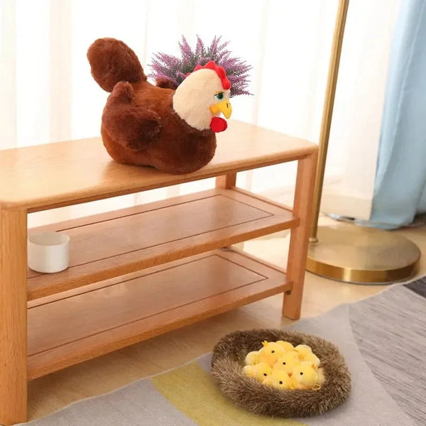 Swan and Chicken Family Plushies - Bear Hugs