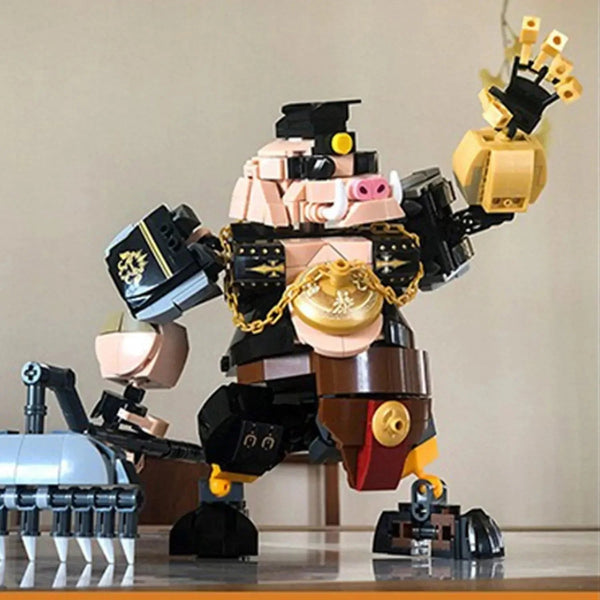 Wukong Monkey Bull Pig Mecha Warriors Building Blocks - Bear Hugs