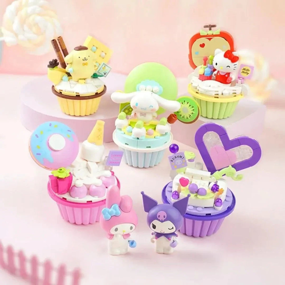 Sanliou Building Blocks Cup Cake Series