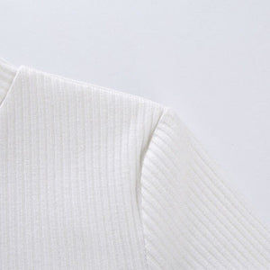 Knit Sad Eyes Crop Top - Bear Hugs