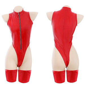 Latex Red Devil Cosplay - Bear Hugs