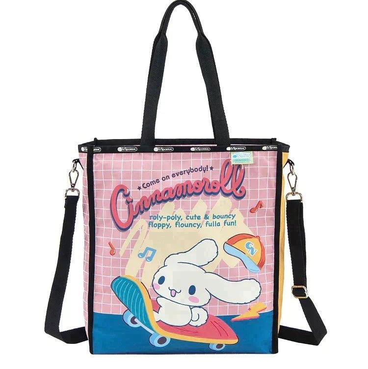 LeSportsac Cinnamoroll Vintage Modern Tote Bag - Bear Hugs