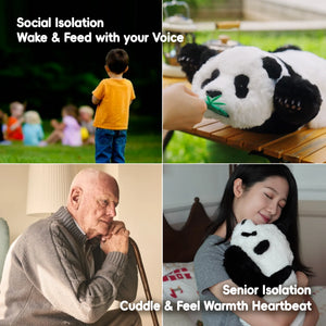 Elephant Robotics metaPanda: Gift The Touch-Responsive Stretching Robotic Pet Companion - Bear Hugs