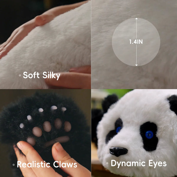 Elephant Robotics metaPanda: Gift The Touch-Responsive Stretching Robotic Pet Companion - Bear Hugs