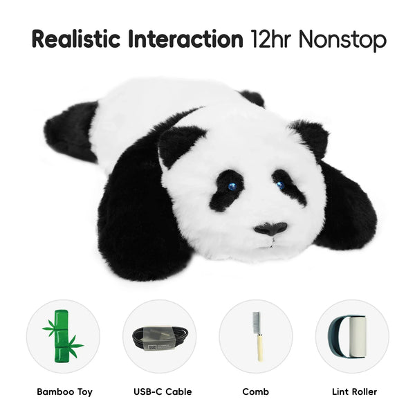 Elephant Robotics metaPanda: Gift The Touch-Responsive Stretching Robotic Pet Companion - Bear Hugs