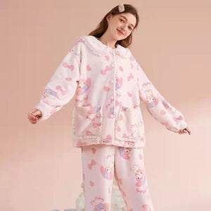 Pink Bunny Pajama Set - Bear Hugs