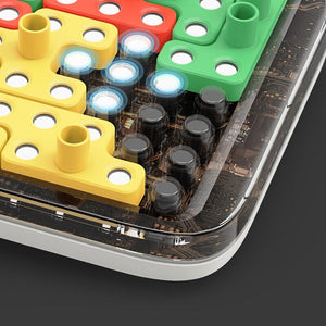 New Giiker Super Blocks Game 1000+Levelled UP Challenges Logic Exercise Board Game For Kids - Bear Hugs