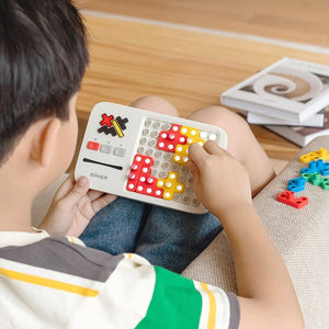 New Giiker Super Blocks Game 1000+Levelled UP Challenges Logic Exercise Board Game For Kids - Bear Hugs