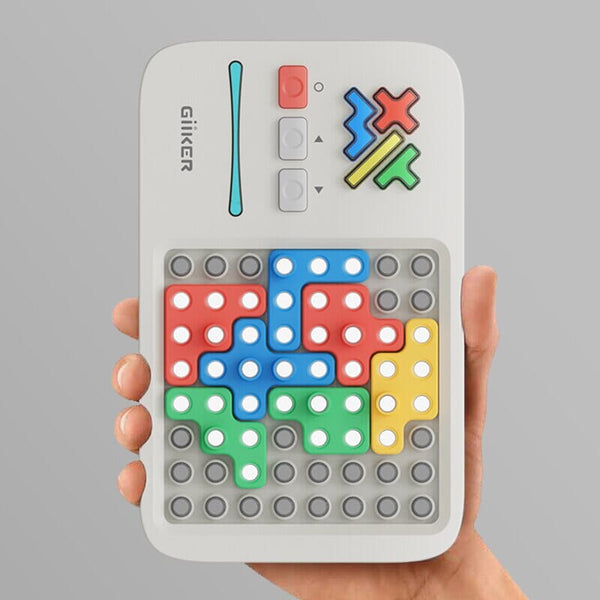 New Giiker Super Blocks Game 1000+Levelled UP Challenges Logic Exercise Board Game For Kids - Bear Hugs