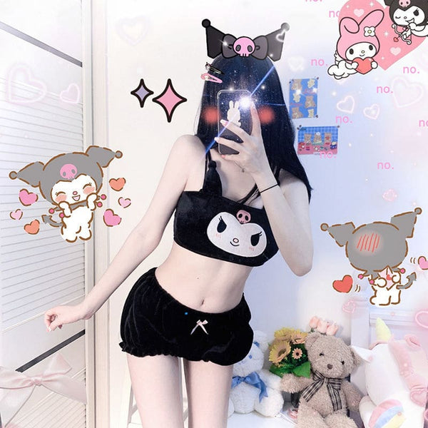 Devil Cutie Lingerie Set - Bear Hugs