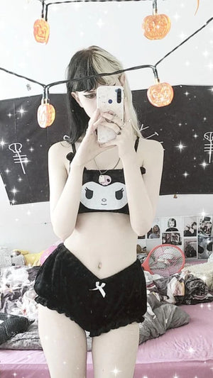 Devil Cutie Lingerie Set - Bear Hugs