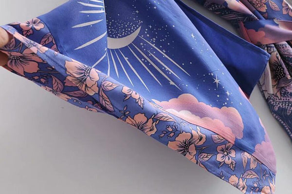 Pastel Moon Kimono - Bear Hugs