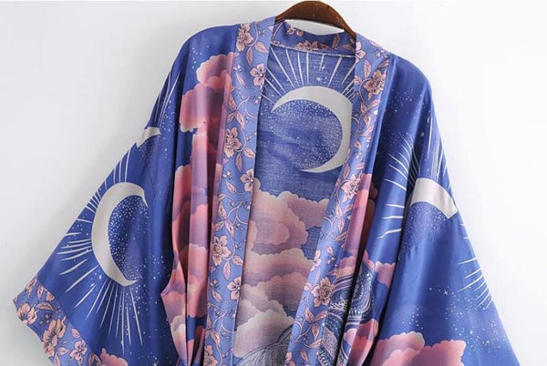 Pastel Moon Kimono - Bear Hugs
