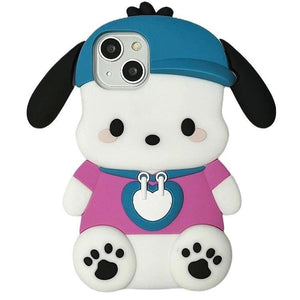 Pochacco Blue Cap Phone Case (For iPhone)