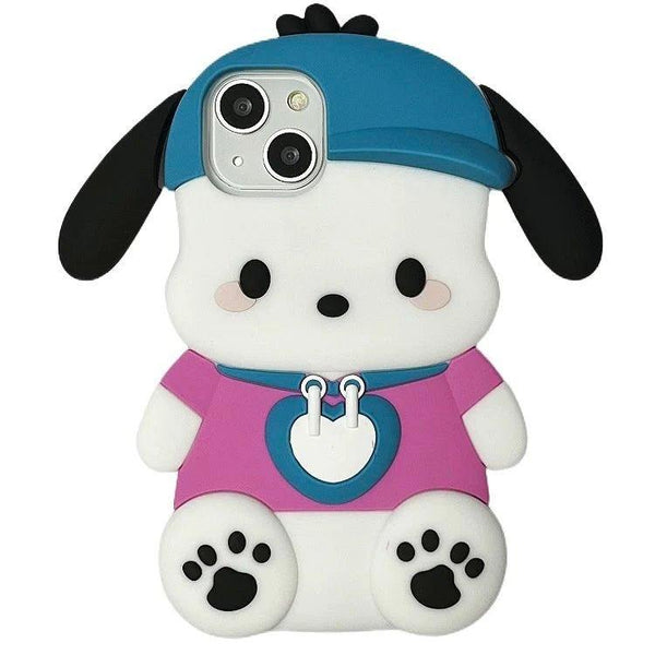 Pochacco Blue Cap Phone Case (For iPhone)