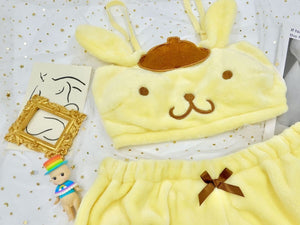 Playful Purin Lingerie Set