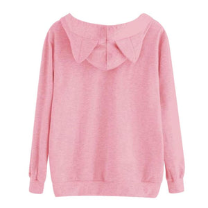 Sleepy Cat Hoodie - Bear Hugs