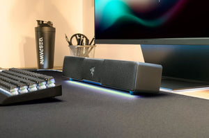 Razer Leviathan V2 X, USB Type-C Powered PC Gaming Soundbar - Bear Hugs